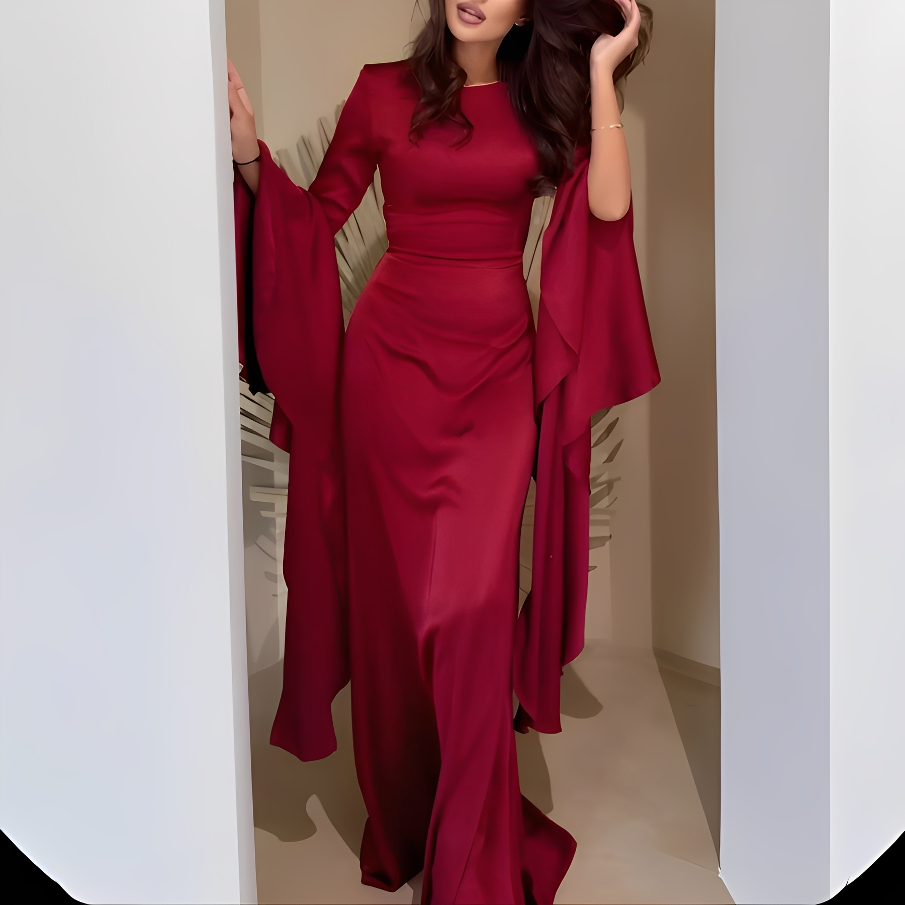Cosete - Stilvolles Kleid mit langen Ärmeln für Frauen