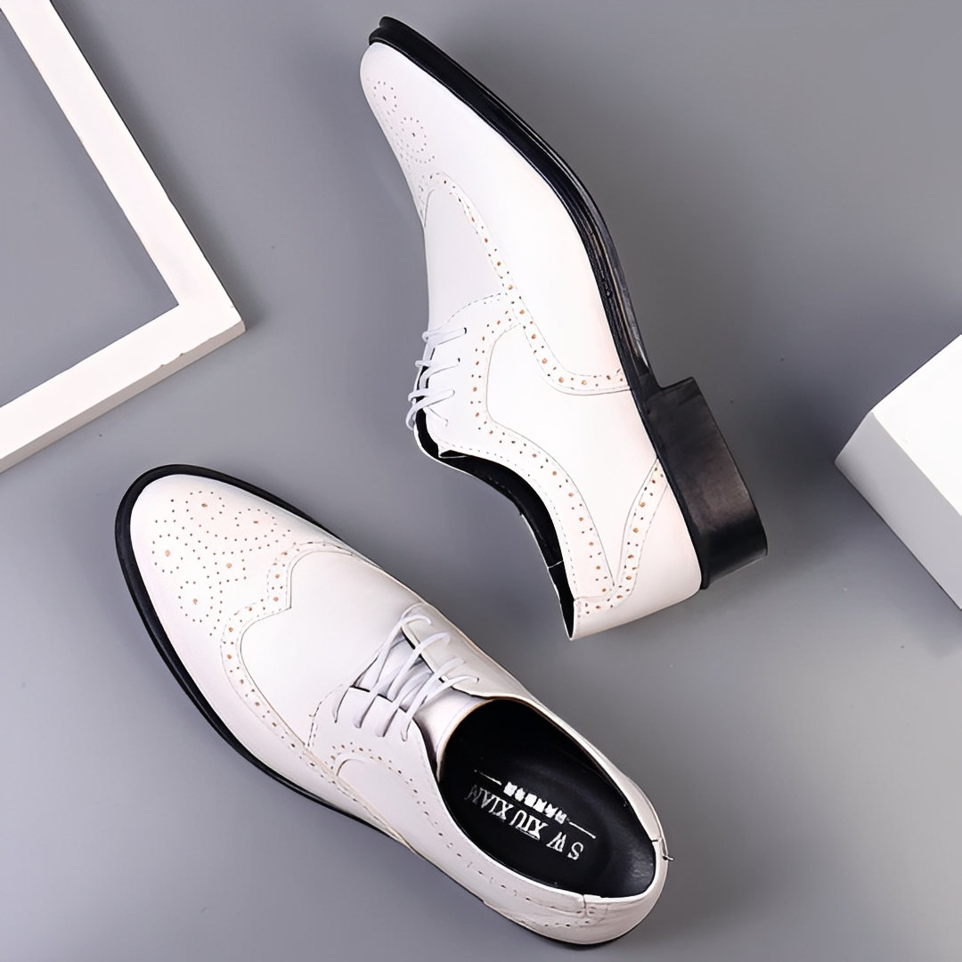 Earold - Herren-Lederschuhe für die Freizeit