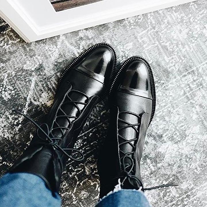 Harper - Schicke Stiefeletten mit besonderem Absatz