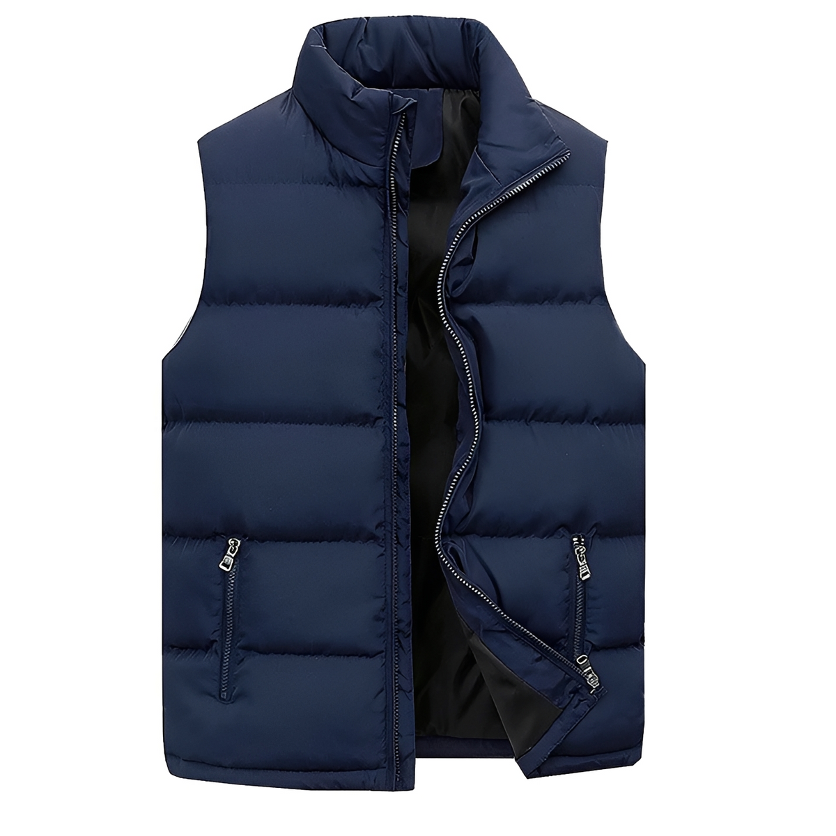 Herren Weste mit Isolierung und Reißverschluss - Casual Fit