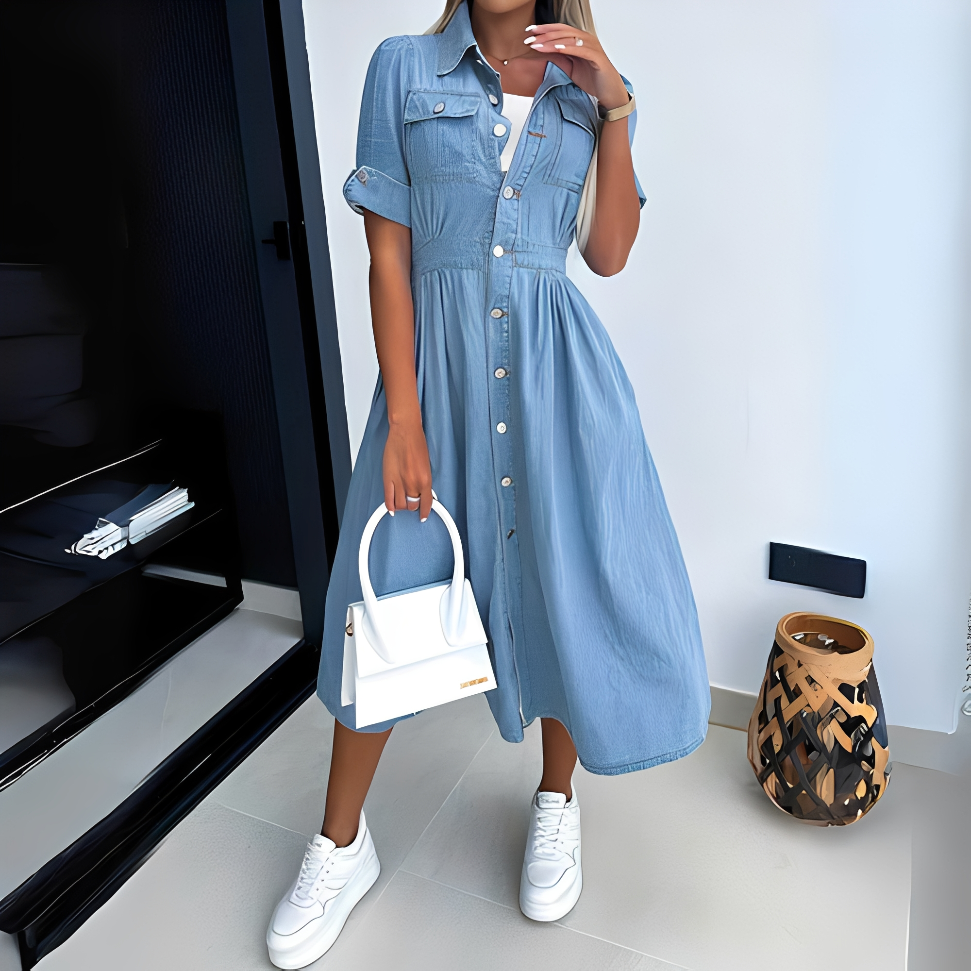 Deniese - Luftiges Sommerkleid für Damen