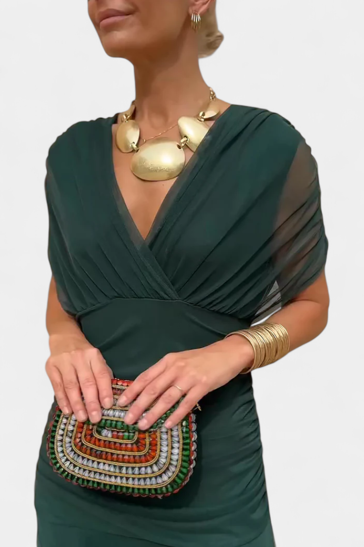 Celine - Elegantes Off-Shoulder Kleid