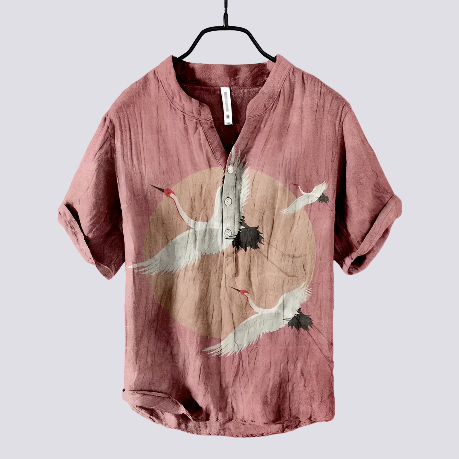 Fiona - Elegantes T-Shirt mit künstlerischem Druck für Frauen