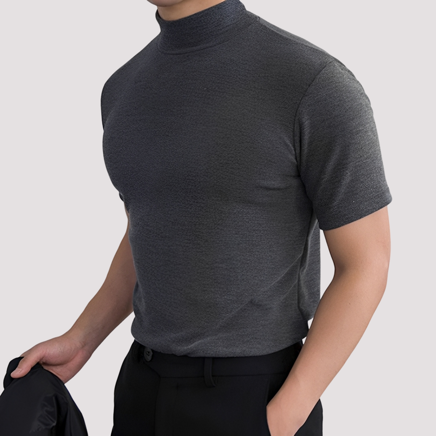 Alfie - Schickes und tailliertes T-Shirt für Männer