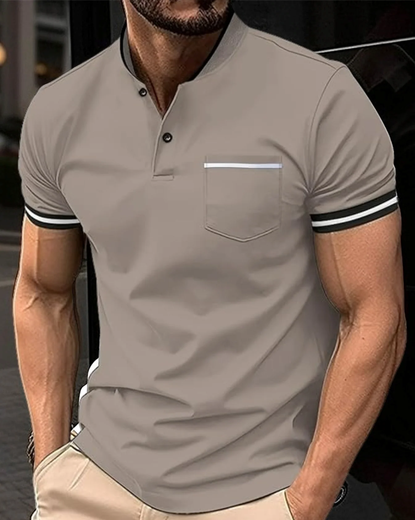 Teodor – Baumwoll-Poloshirt Herren