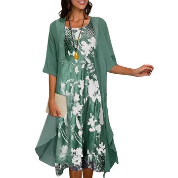 Hennie - Modernes zweiteiliges Damenkleid