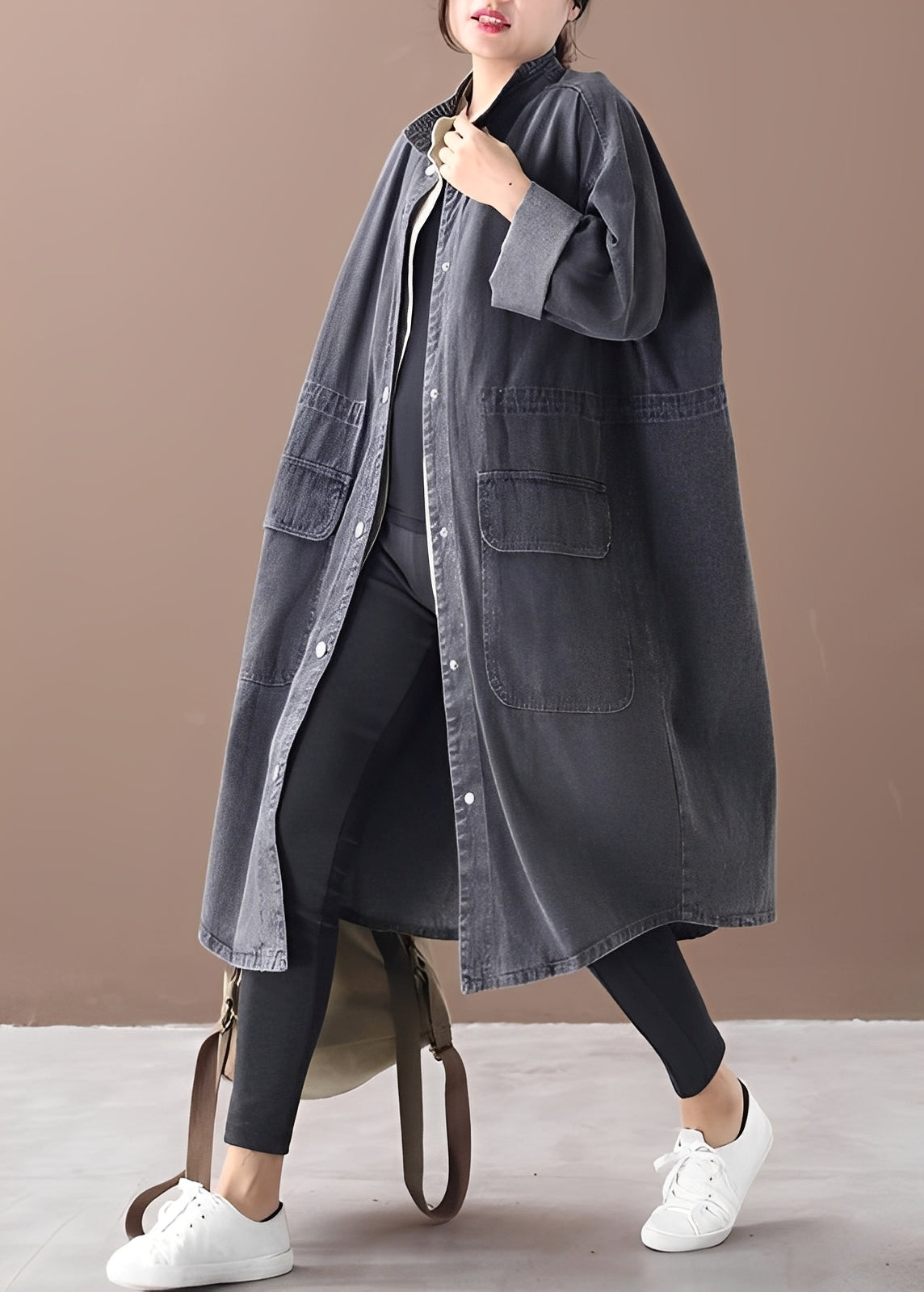 Rachel - Elegantes Jeanshemdkleid für Frauen