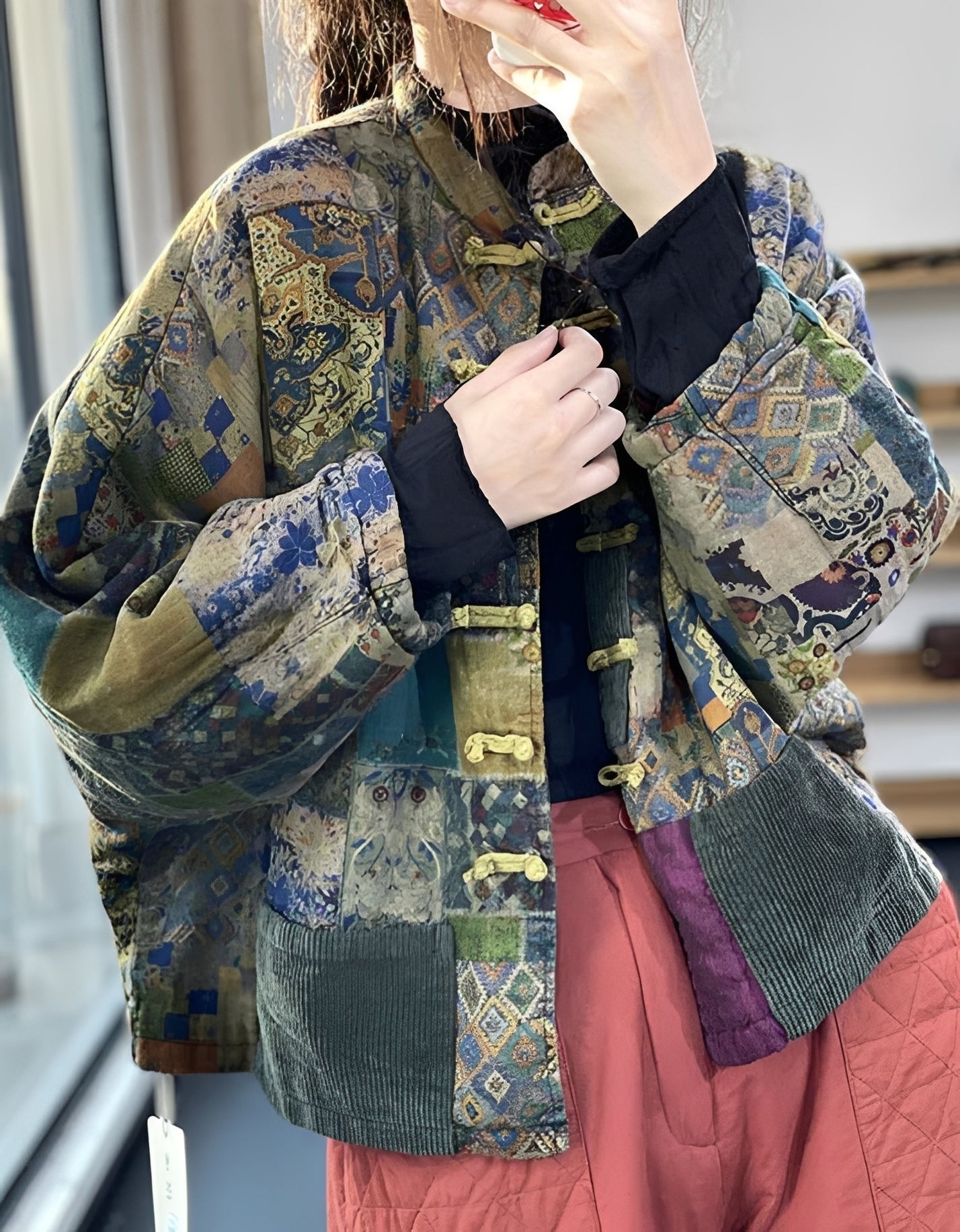 Hazel - Klassischer Mantel mit Taschen für Frauen