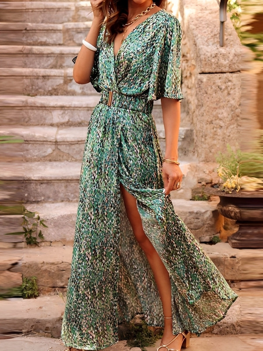 Rina - Elegantes, fließendes Damenkleid