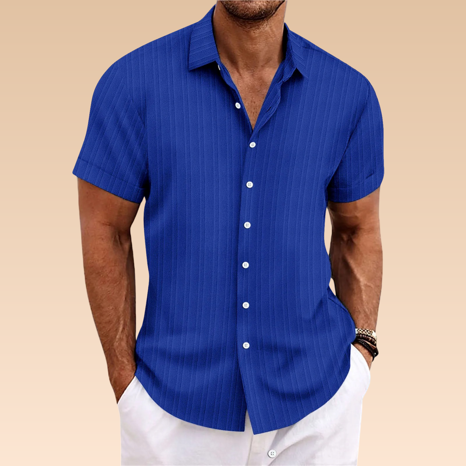 Norman – Luftige und Atmungsaktive Herrenbluse
