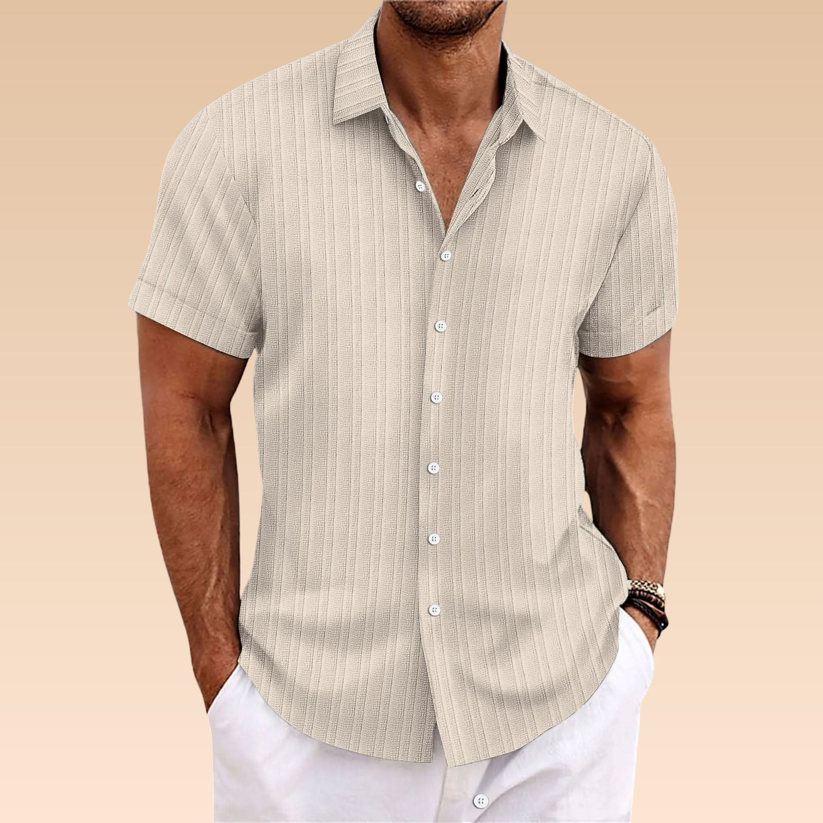 Norman – Luftige und Atmungsaktive Herrenbluse