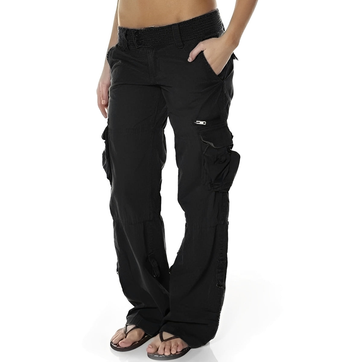 Matilda - Trendige, locker geschnittene Damen-Cargohose