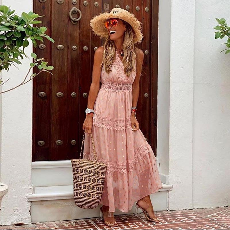 Rhian – Stilvolles Boho-Kleid mit Ibiza-Elementen