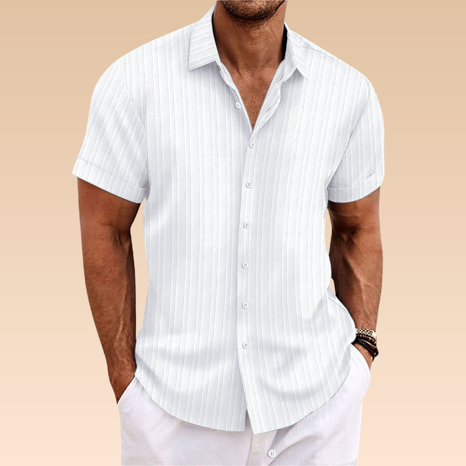 Norman – Luftige und Atmungsaktive Herrenbluse