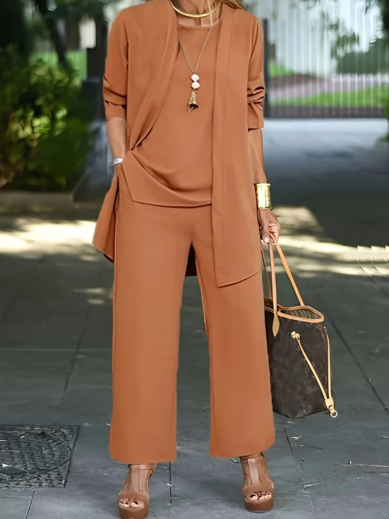Patricia - Lässiges dreiteiliges Set für Damen