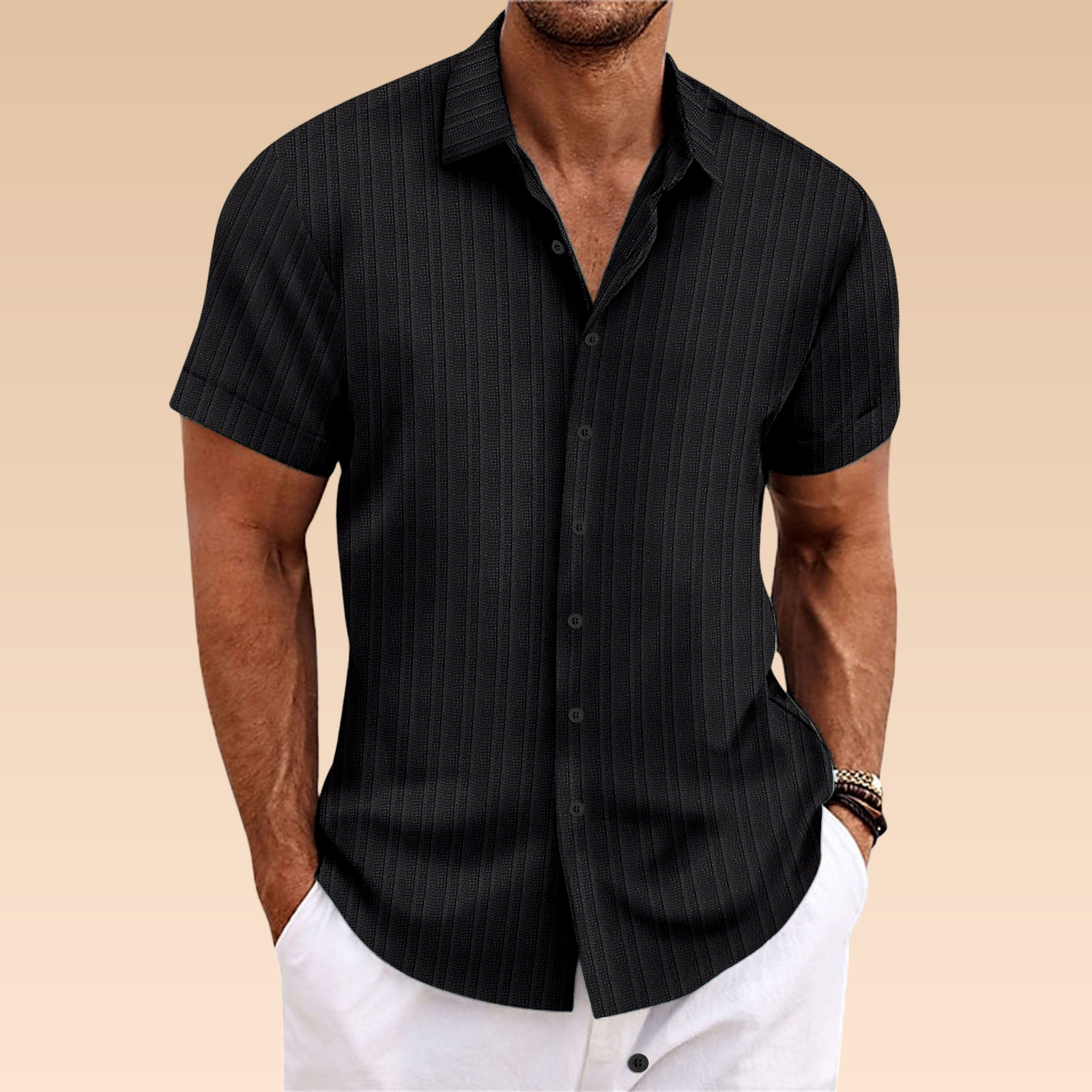 Norman – Luftige und Atmungsaktive Herrenbluse