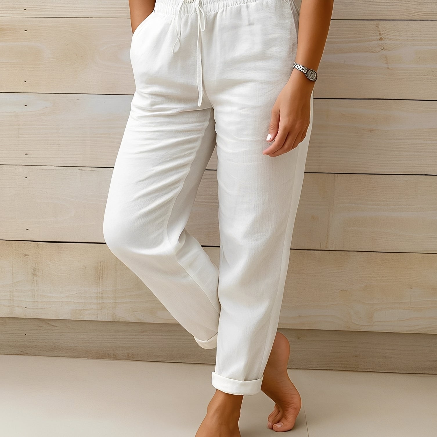 Jasmin - Damenhose mit hoher Taille und Komfort