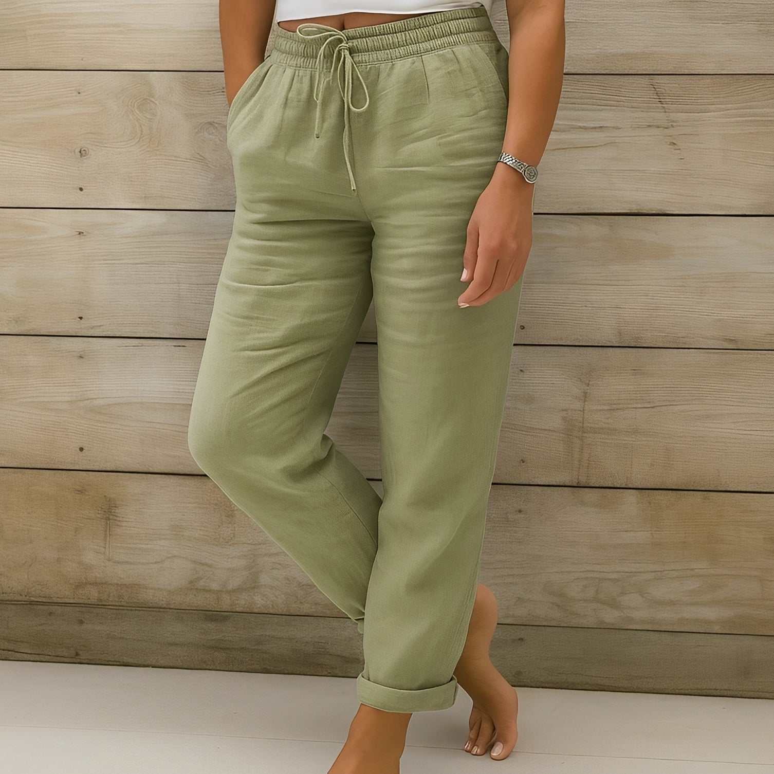 Jasmin - Damenhose mit hoher Taille und Komfort