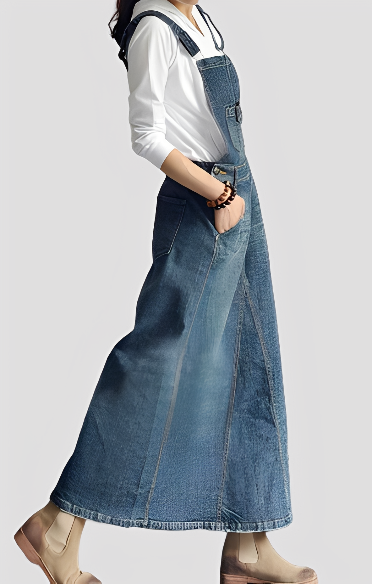Katya - Eleganter Jeans-Jumpsuit für Frauen