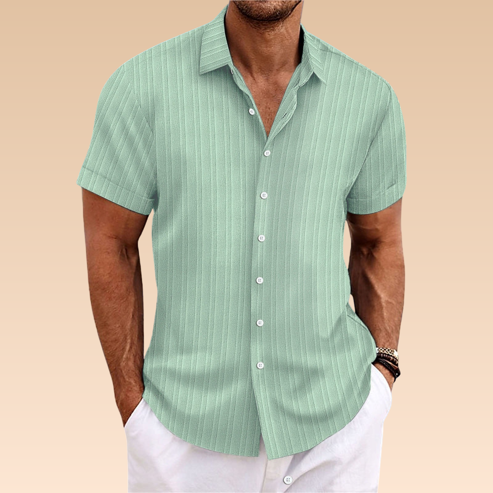 Norman – Luftige und Atmungsaktive Herrenbluse