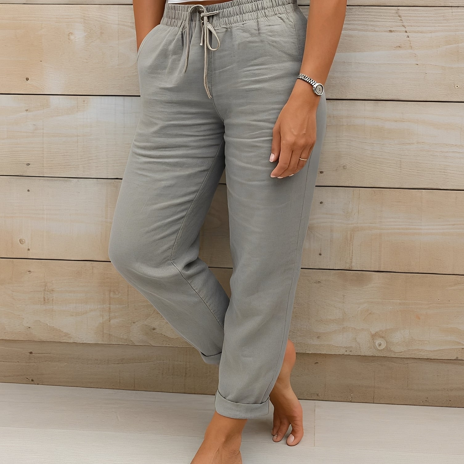 Jasmin - Damenhose mit hoher Taille und Komfort