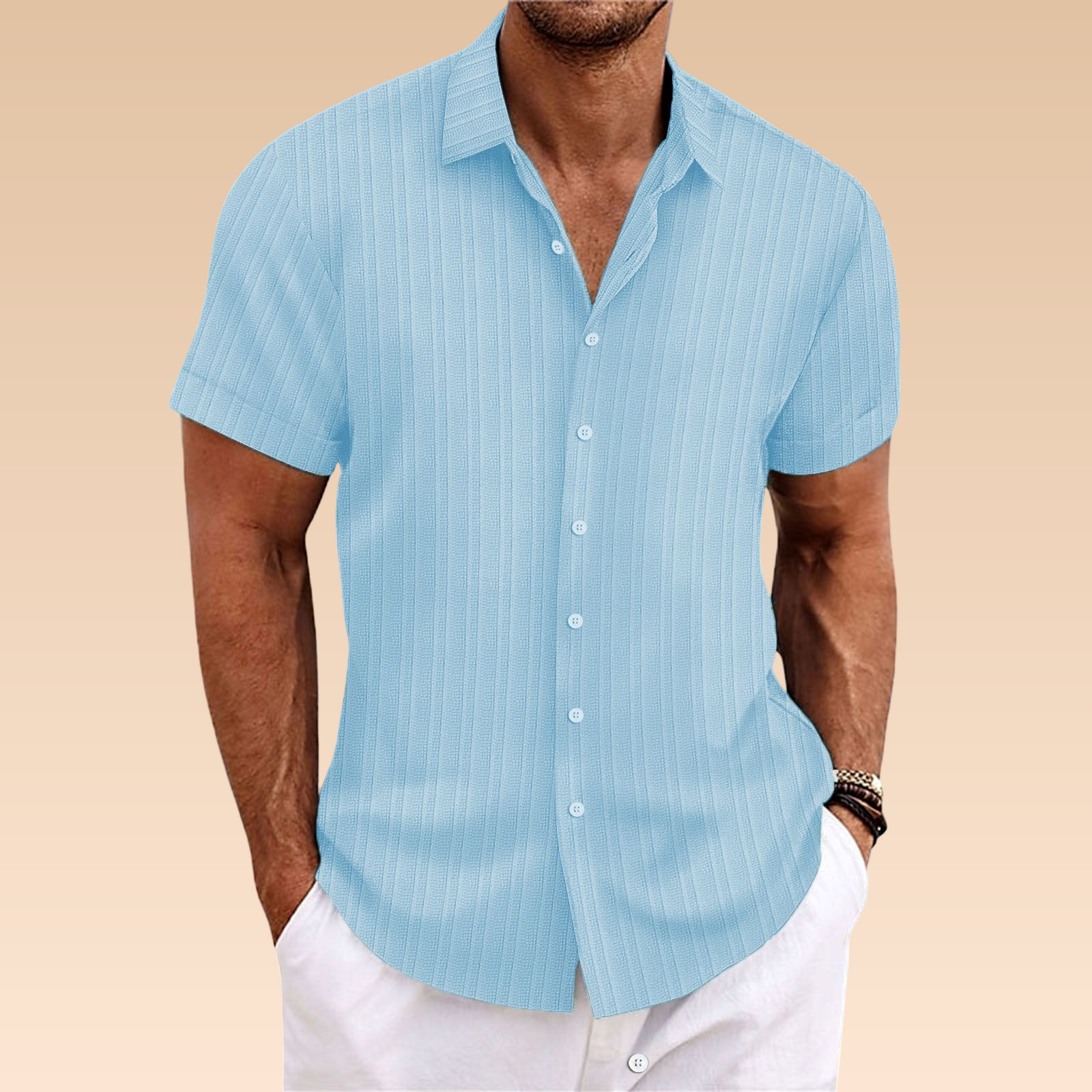 Norman – Luftige und Atmungsaktive Herrenbluse