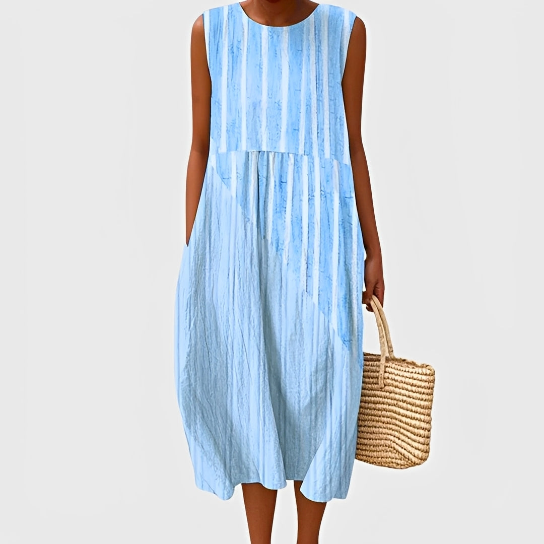 Karen - Elegantes ärmelloses Kleid für Frauen