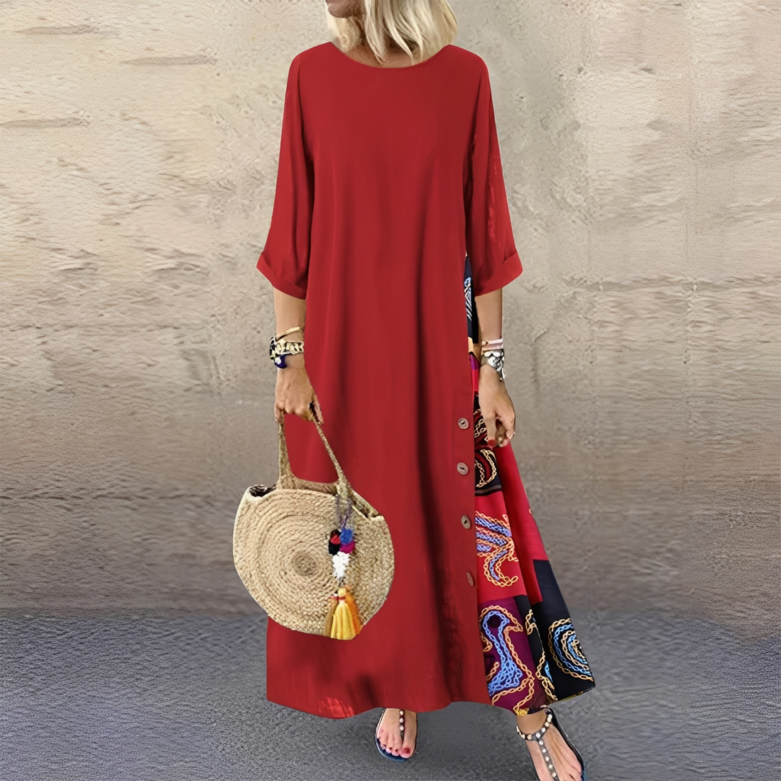 Abby - Klassisches Damen-Blumenkleid