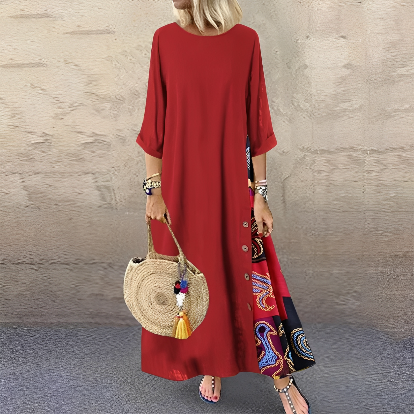 Abby - Klassisches Damen-Blumenkleid