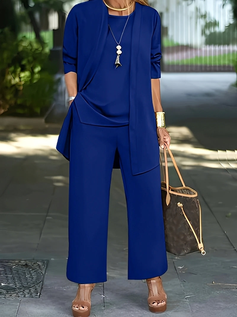 Patricia - Lässiges dreiteiliges Set für Damen
