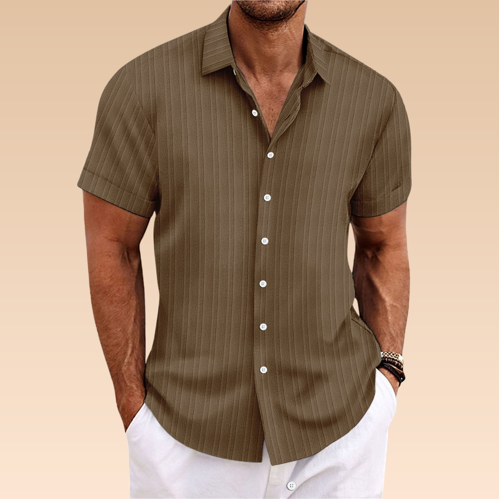 Norman – Luftige und Atmungsaktive Herrenbluse