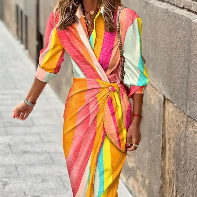 Georgia – Stilvolles und leichtes Wickelkleid