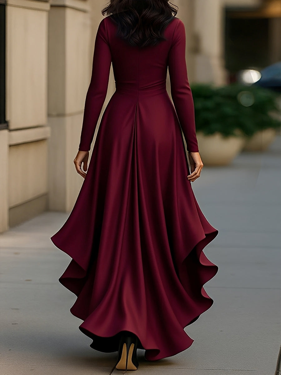 Lucie – Stilvolles Kleid mit V-Ausschnitt