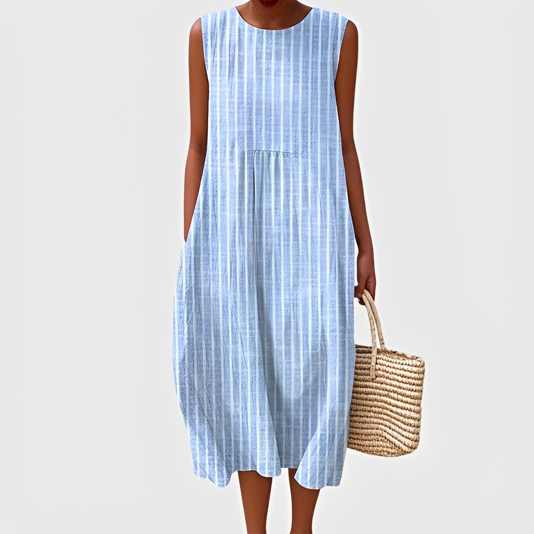 Karen - Elegantes ärmelloses Kleid für Frauen