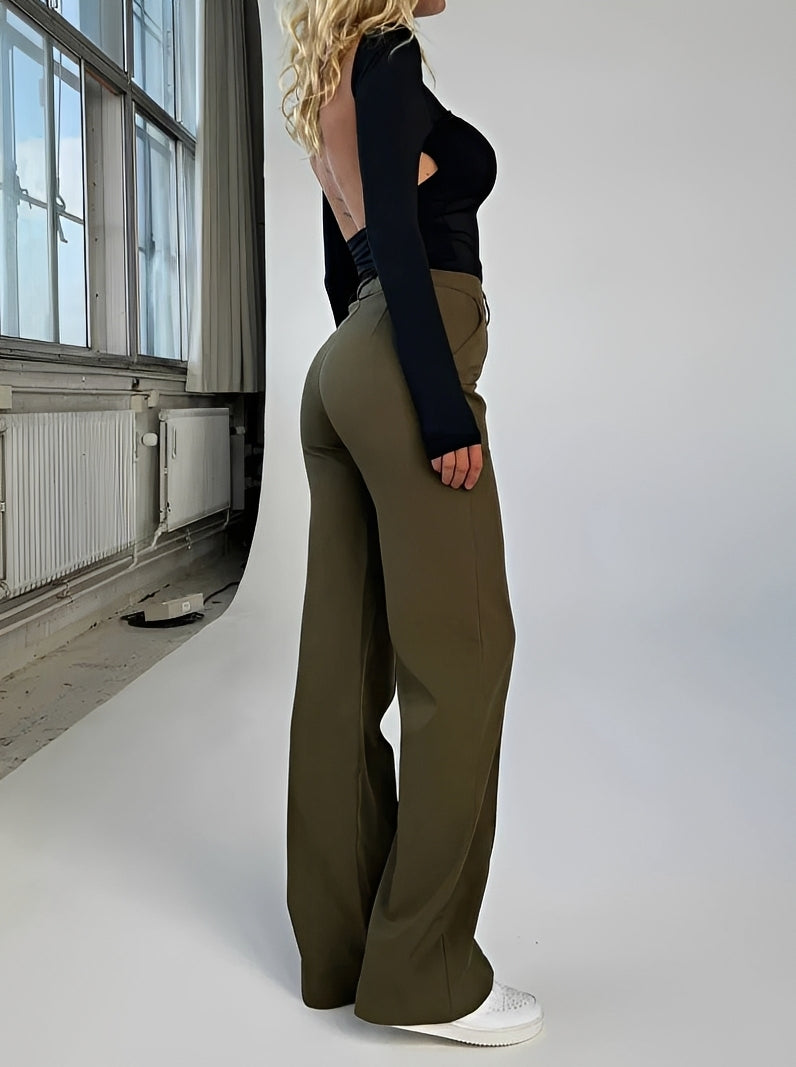 Nancy - Damenhose im geraden Bootcut-Design