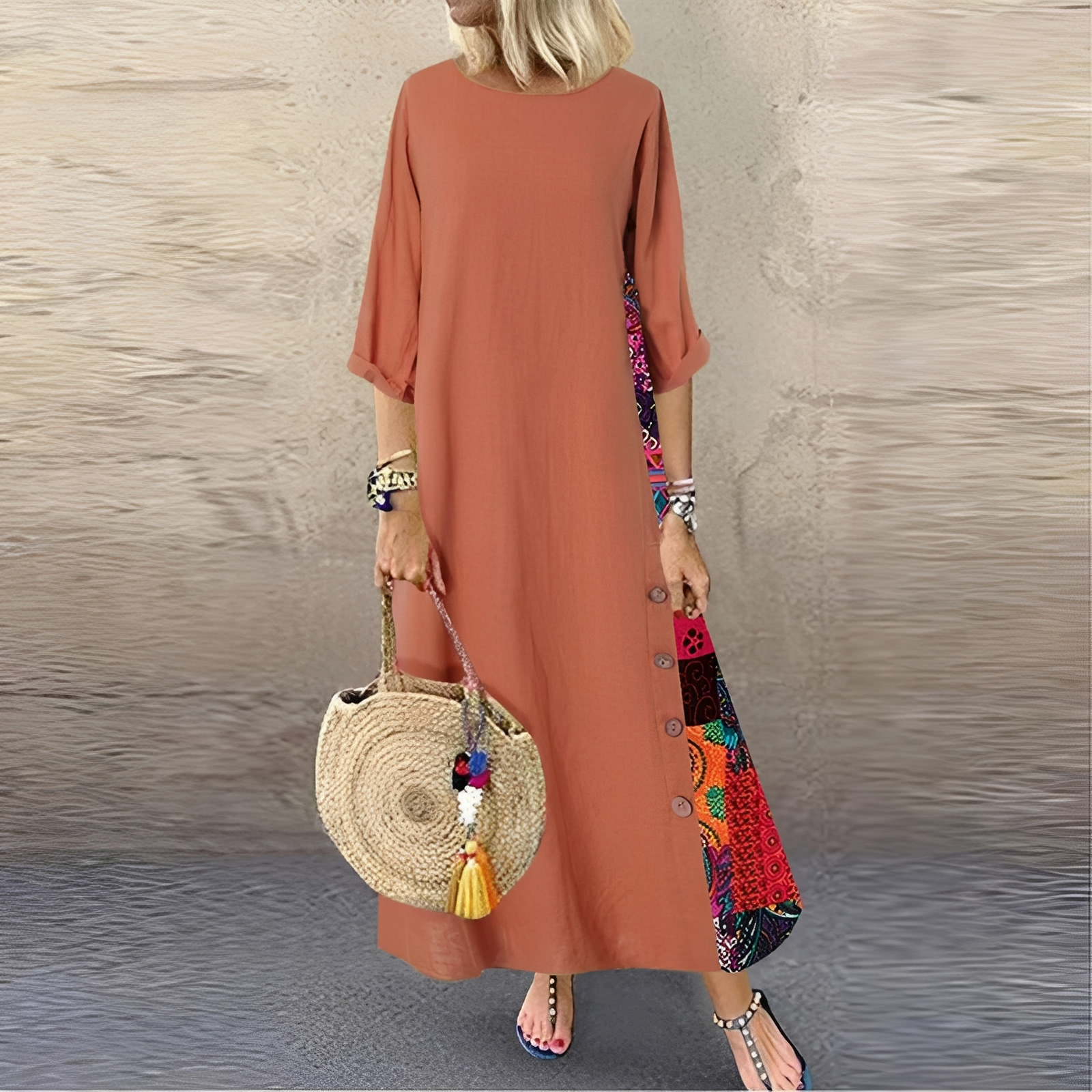 Abby - Klassisches Damen-Blumenkleid