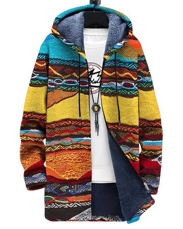 Braiden - Elegante Herren-Strickjacke mit einzigartigem Muster