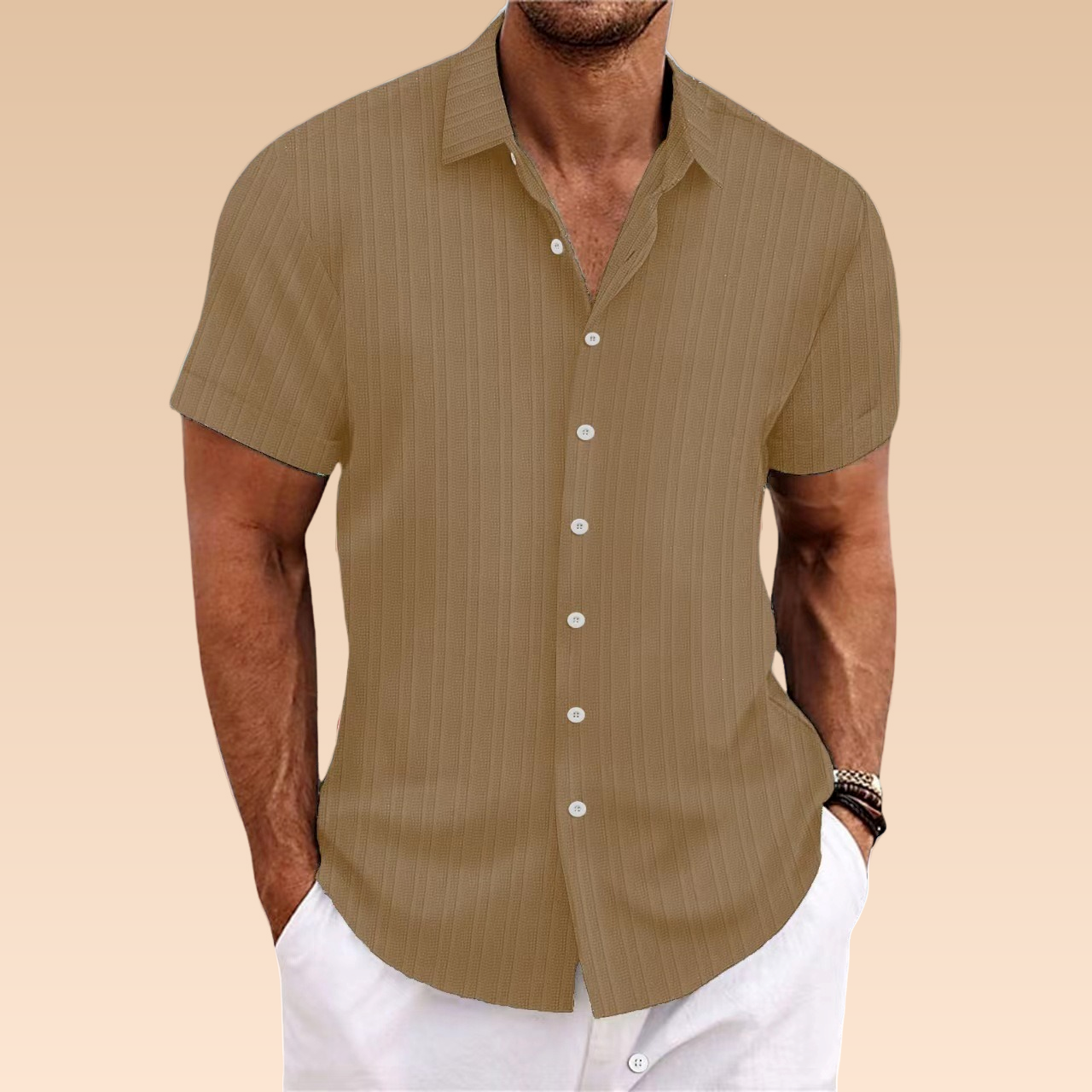 Norman – Luftige und Atmungsaktive Herrenbluse
