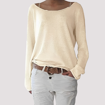 Joanna - Bequem geschnittenes Damen-Langarmshirt