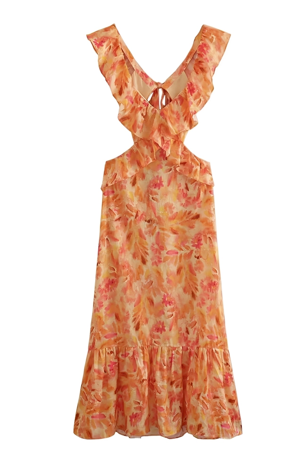 Sasha - Elegantes rückenfreies Damen-Maxikleid