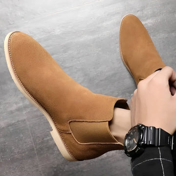 Willard - Modische Chelsea-Stiefel aus Wildleder für Herren