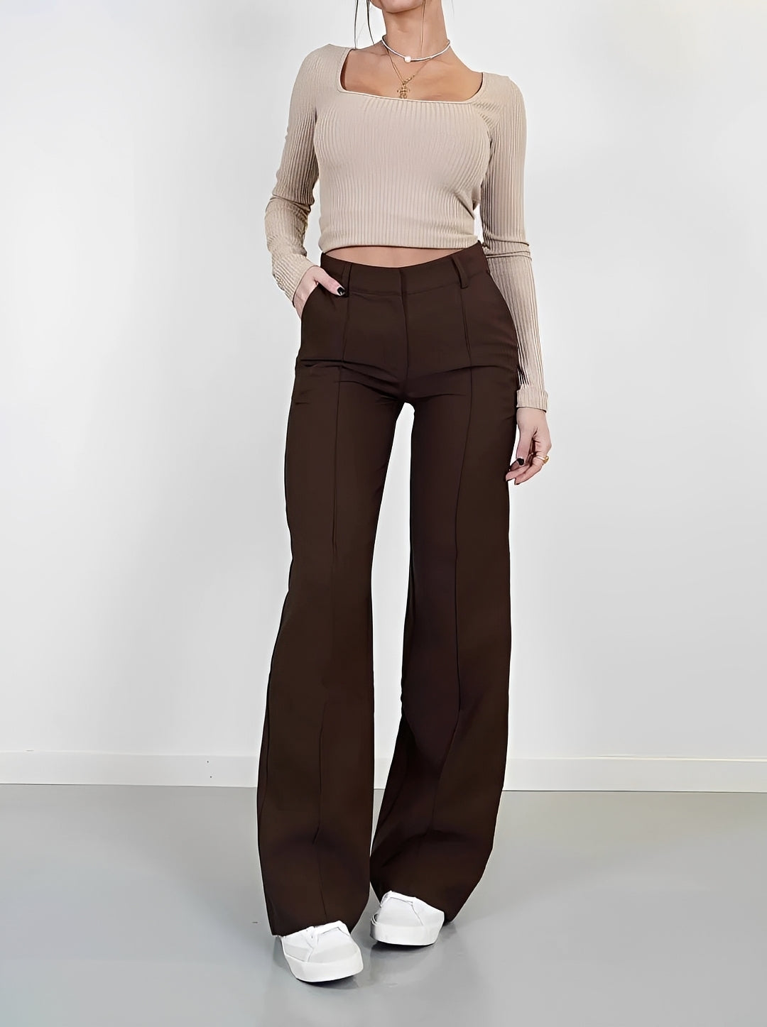 Nancy - Damenhose im geraden Bootcut-Design