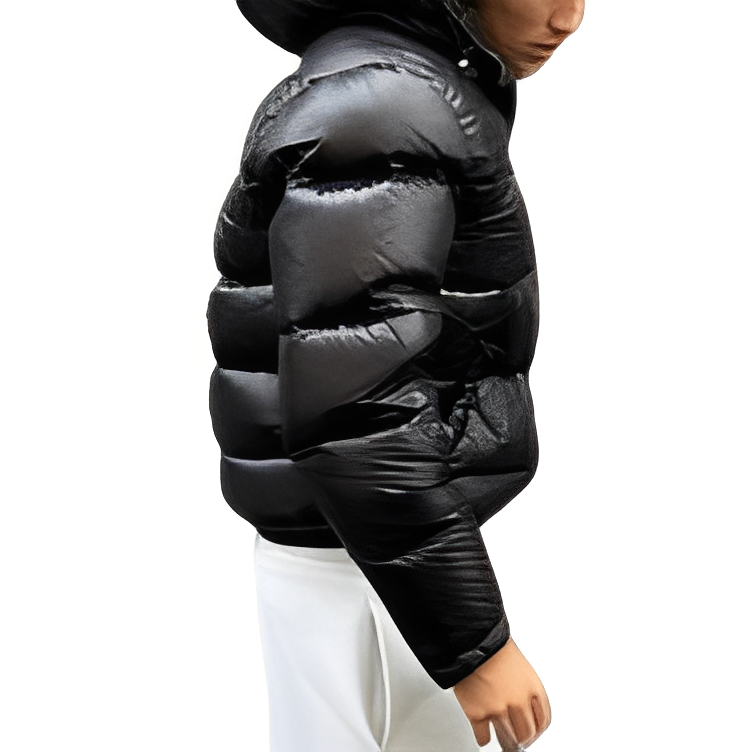 Micheal - Herren-Daunenjacke mit moderner Kapuze