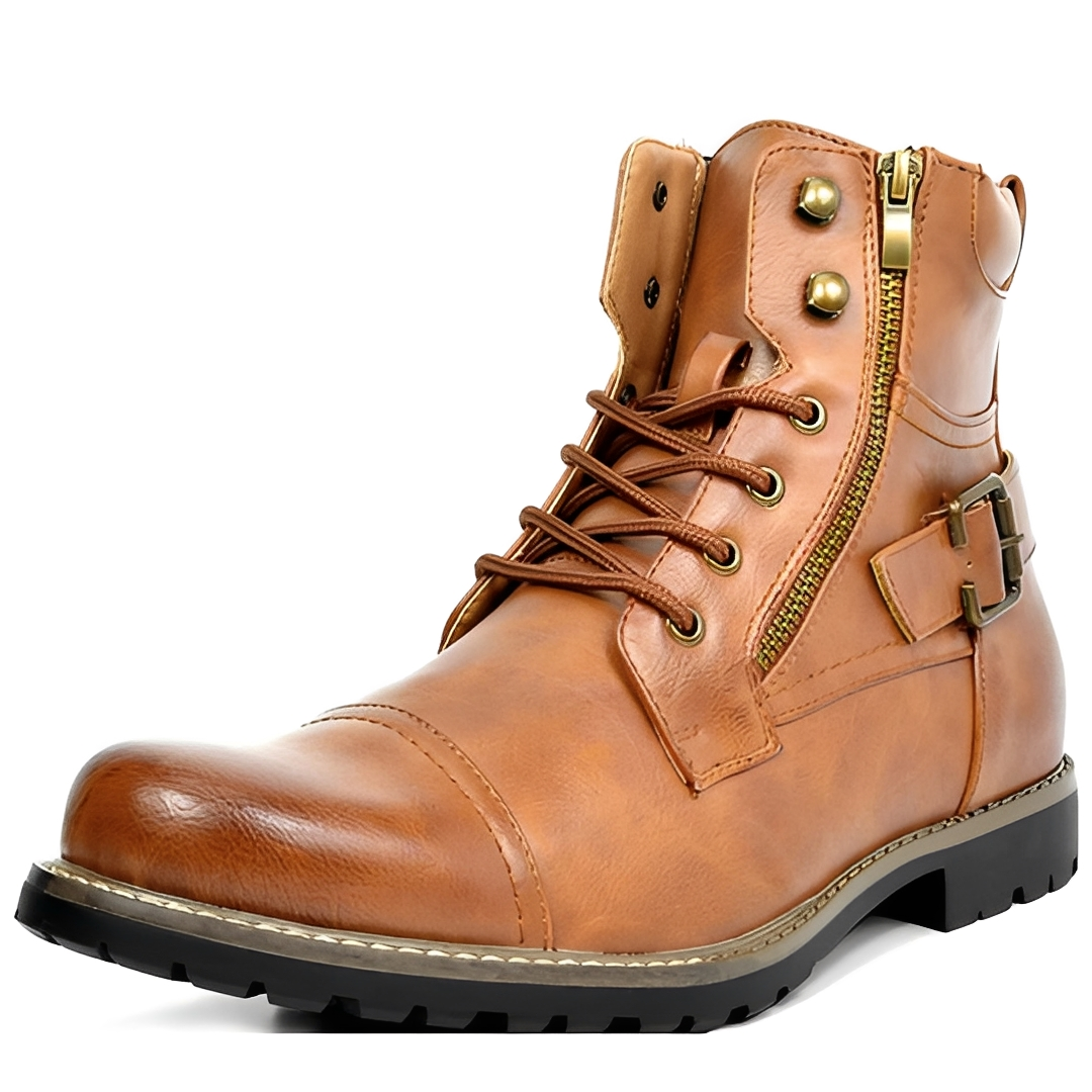 Jerard - Strapazierfähige Herrenstiefel mit Reißverschluss