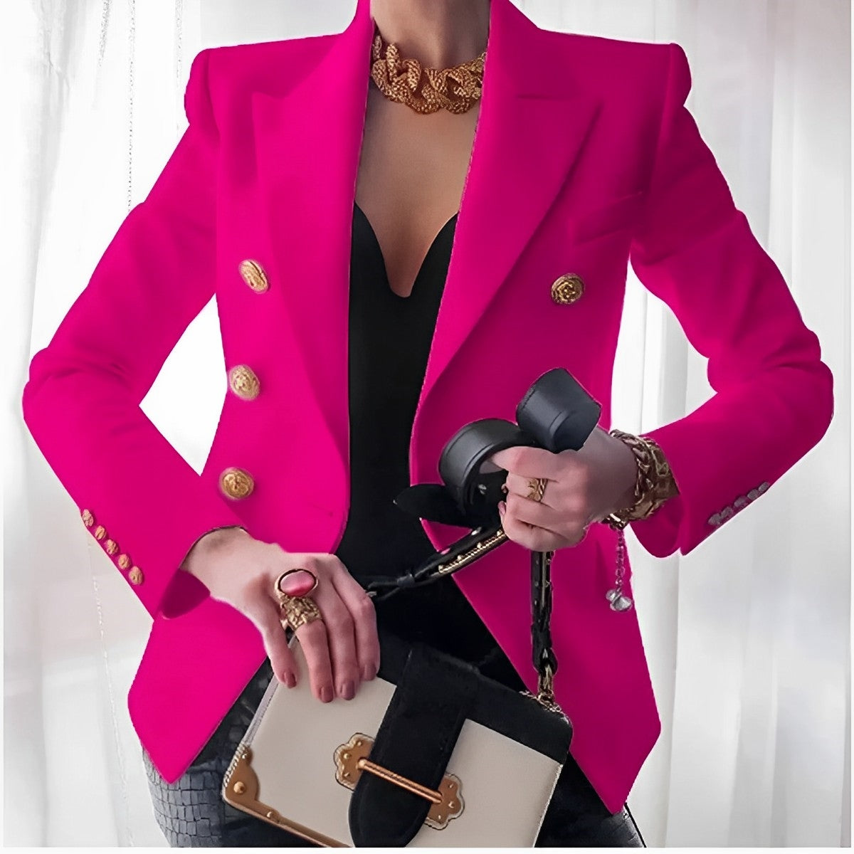 Dianna – Schicke Jacke, die weibliche Eleganz unterstreicht