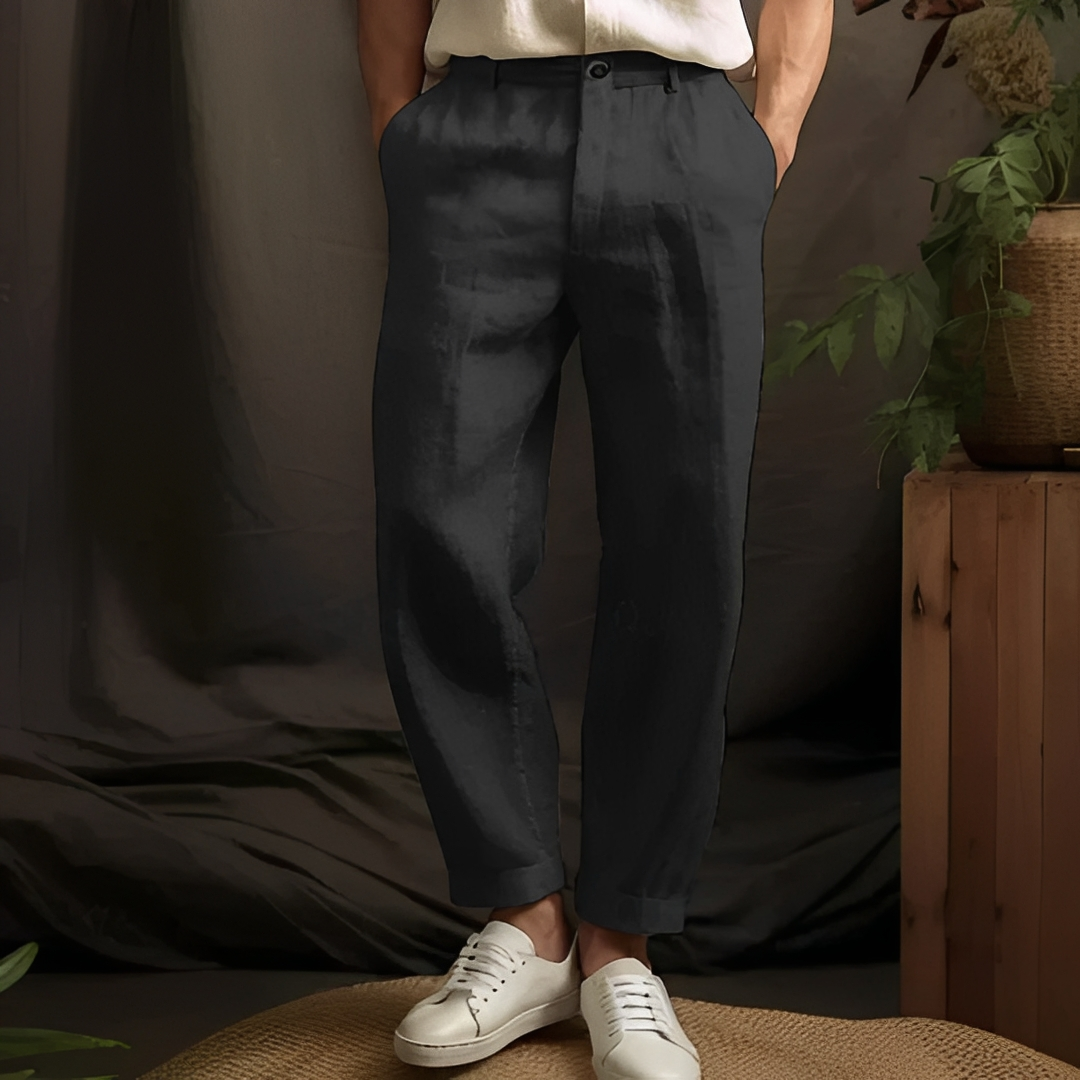 Jarold - Gerade geschnittene Herrenhose für den Alltag