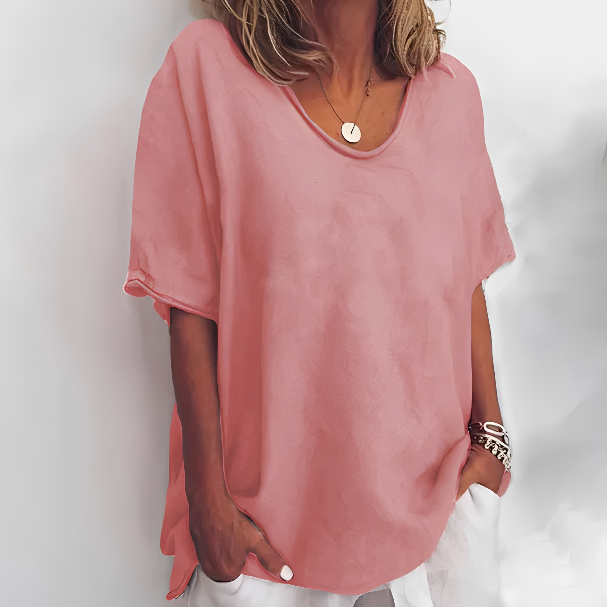 Milany - Lässiges und bequemes Damen-T-Shirt (1 kaufen, 1 gratis)