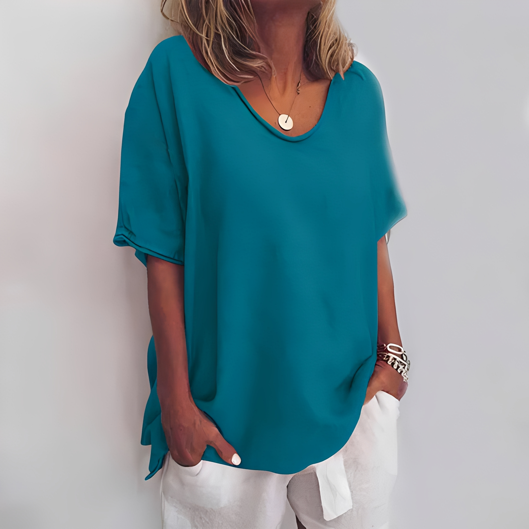 Milany - Lässiges und bequemes Damen-T-Shirt (1 kaufen, 1 gratis)