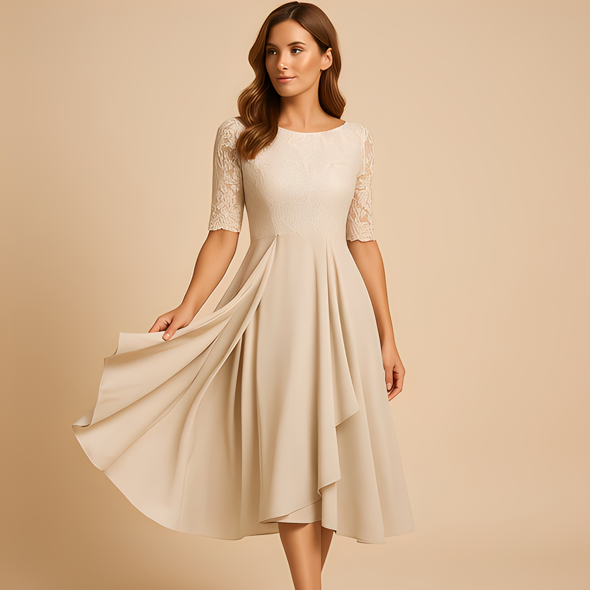 Aleka - Schickes und stilvolles Damenkleid