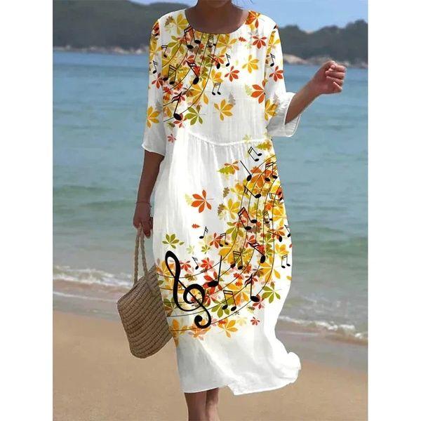 Miranda - Stilvolles Blumenkleid mit Bauchabdeckung